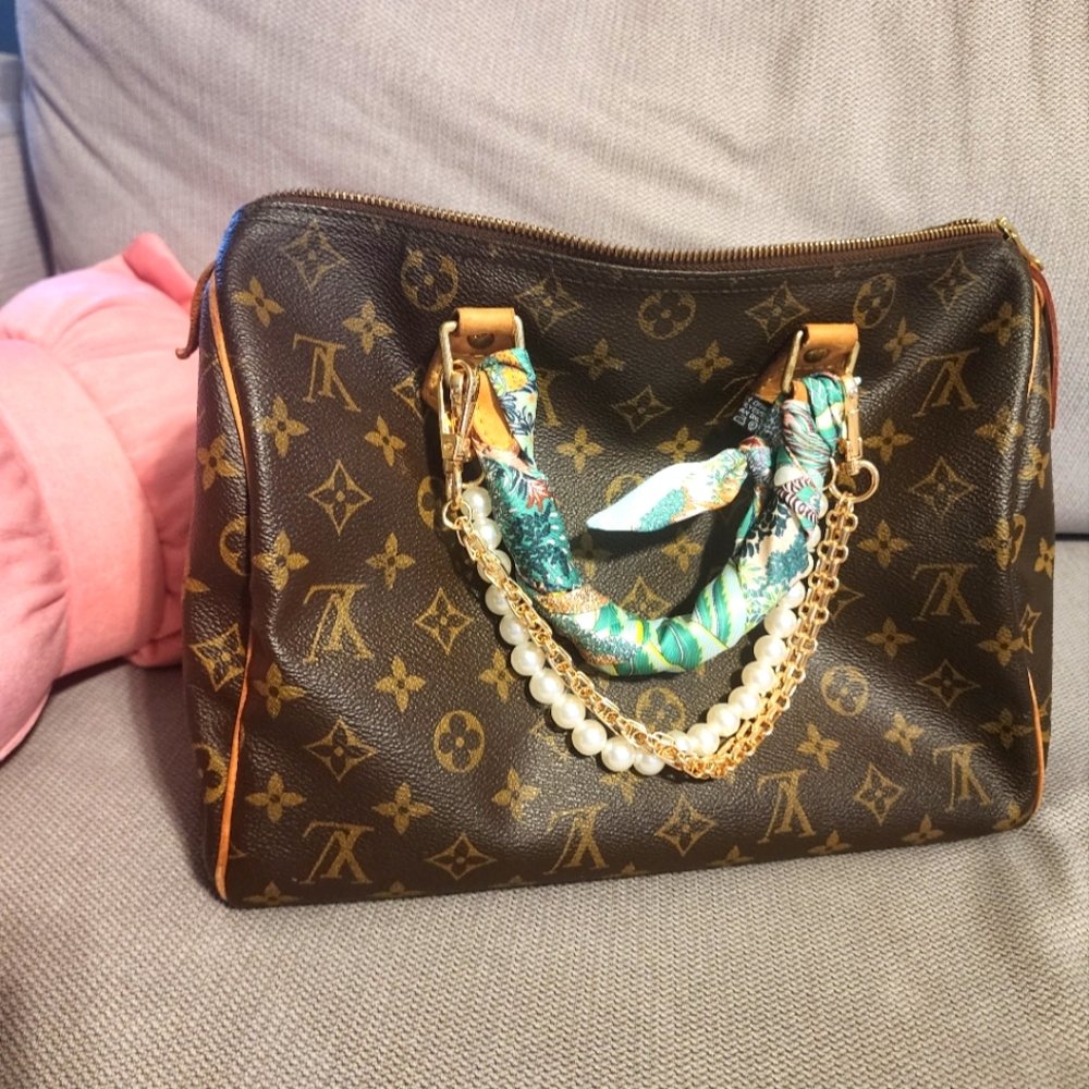 Louis Vuitton Brown Monogram Speedy